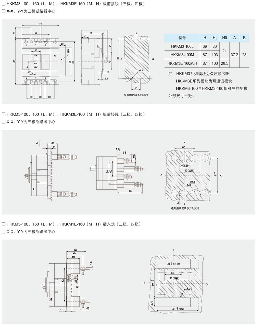 HKKM3E板前接线图