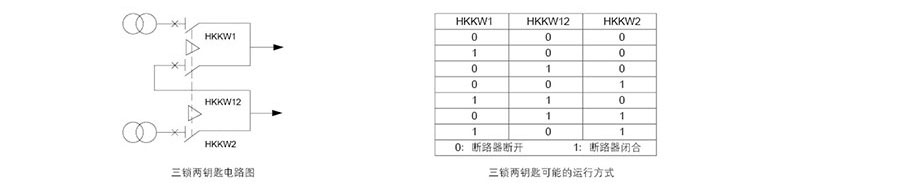 三锁两钥匙电路图